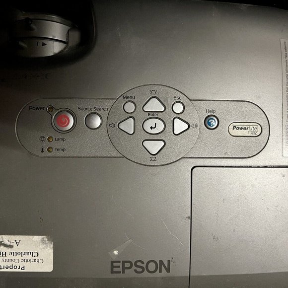 EPSON LCD Projector MODEL : EMP-X3 100/240V 50/60HZ 2.9-1.2A - Picture 5 of 13